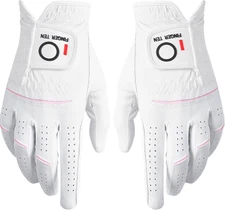 FINGER TEN Womens Ladies Golf Rain Gloves Pair Both Hand or 2 Pack Left Right Ha