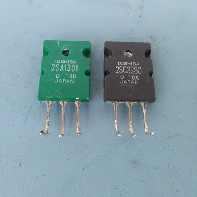 5 Pairs 2sa1301 2sc3280 Toshiba Power Transistors for sale online eBay
