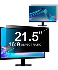 Lot Of 3 Privacy Screen Filter for 21.5 Inch 16:9 Widescreen Monitor - Anti Blue