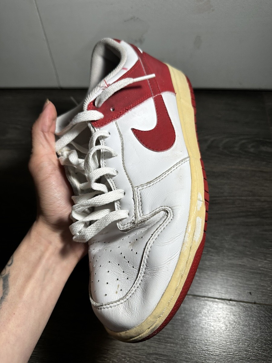 Nike Dunk Low Retro 9.5 レッド/ホワイト Nike Dunk Low CL Varsity Red - Size 9.5 2006 - | eBay