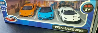 MSZ Lamborghini Gallardo LP560-4+Aventador Roadster + Aventador SVJ Scale: 1/43