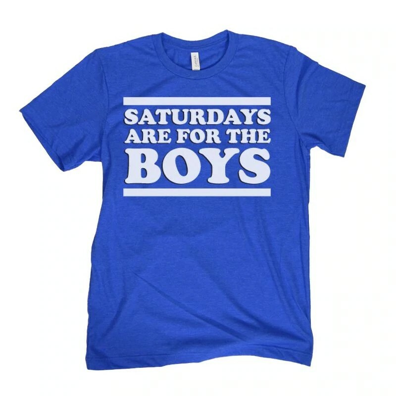 barstool sports saturdays are for the boys shirt large new saftb