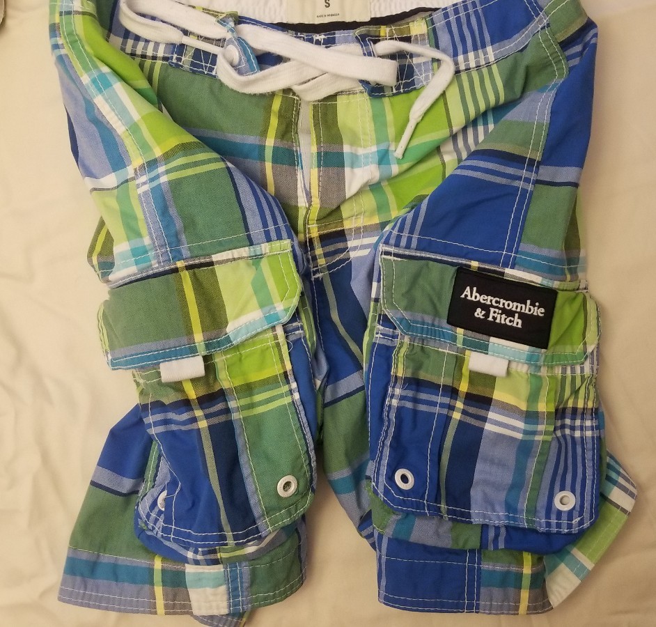 Abercrombie & Fitch Billabong Mens Bathing Suit Lot S… Gem