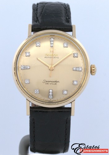 Omega Seamaster De Ville Cal. 1967 Montre automatique 550 réf.LL6590-1 en or 14 carats