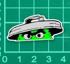 Oscar the Grouch Sticker Decal