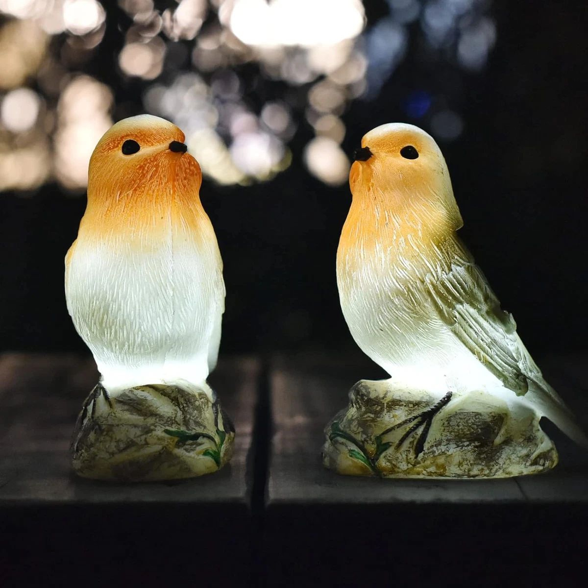 JeeYee Bird Solar Lights LED Light Garden Ornaments Solar Powered