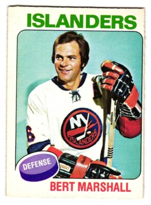 1975-76 O-Pee-Chee #72 Bert Marshall New York Islanders OPC SKU#VS1120