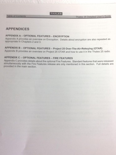 Thales 25 Portable Radio Detailed User's Guide PRC6894 84326, WORKING, QTY - Zdjęcie 9 z 11