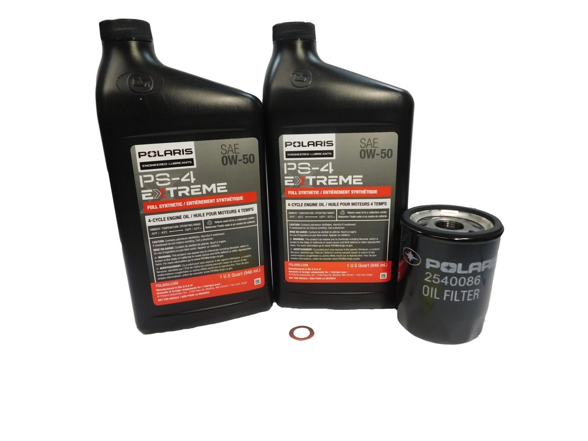 2008-2002 Polaris RZR 570 700 800 S OEM Oil Change Kit 2890056 | eBay