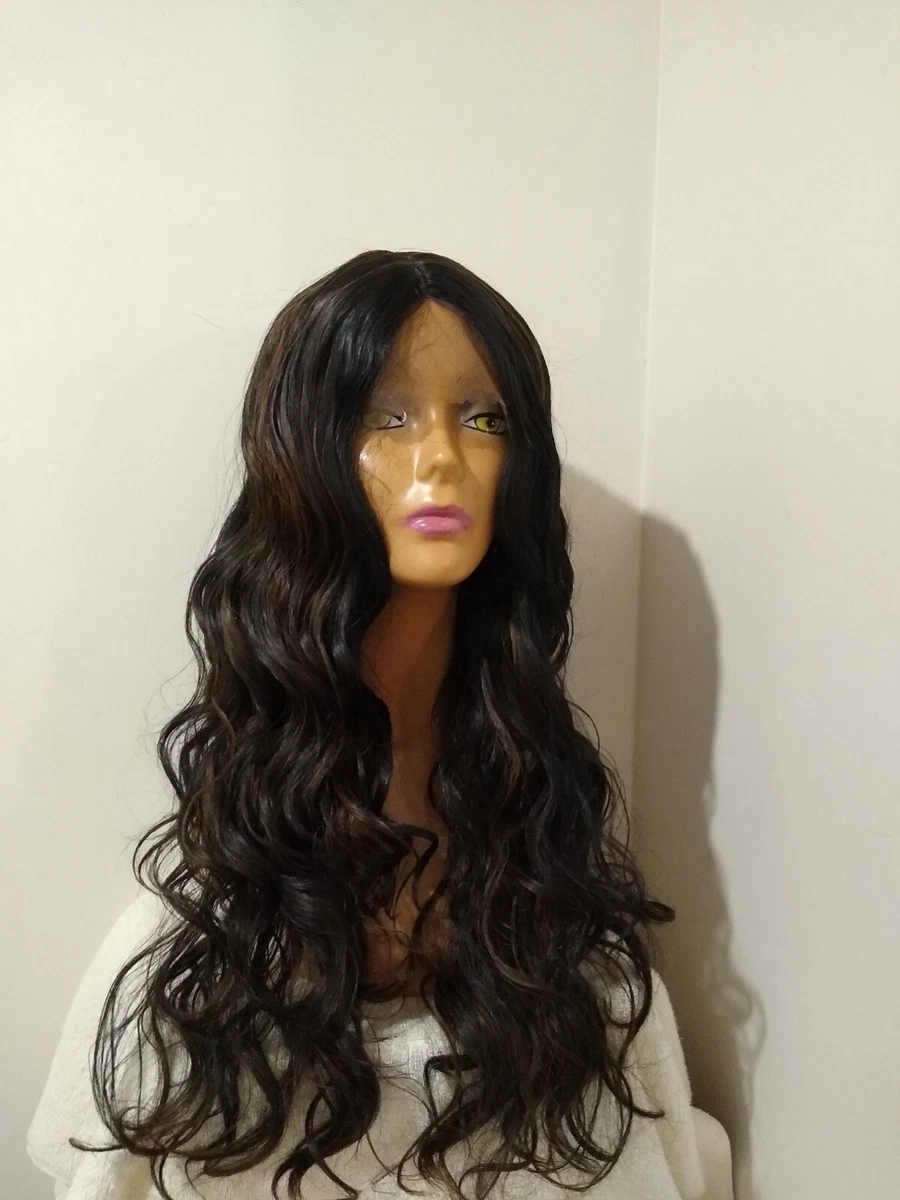 Synthetic hair top curling iron