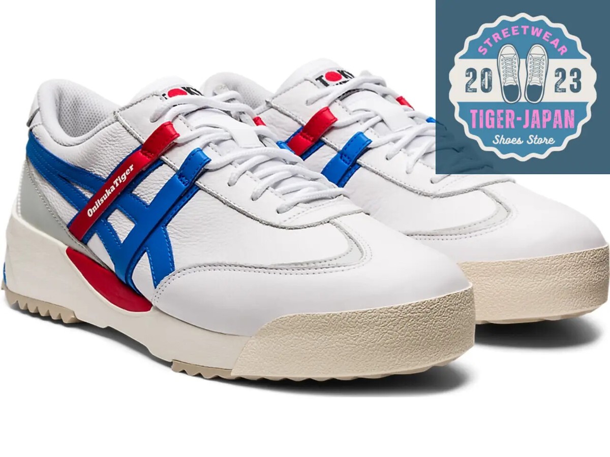靴 DELEGATION EX WHITE/ELECTRIC BLUE Onitsuka Tiger DELEGATION EX 1183A559 101 White Electric