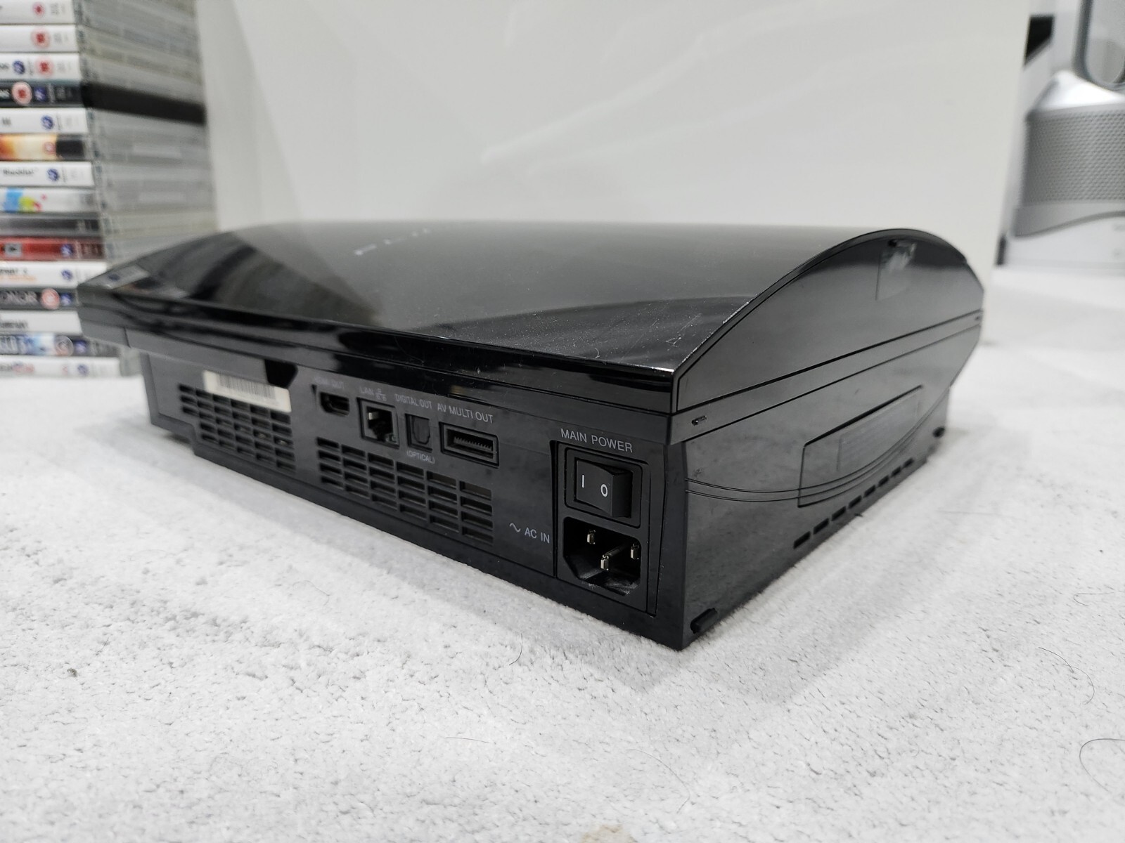 Sony PlayStation 3 750GB Home Console Black Backwards Compatible 60GB