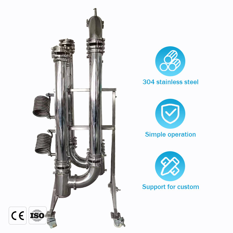 Industrial 50L Small-scale Falling Film Evaporator, Built For All