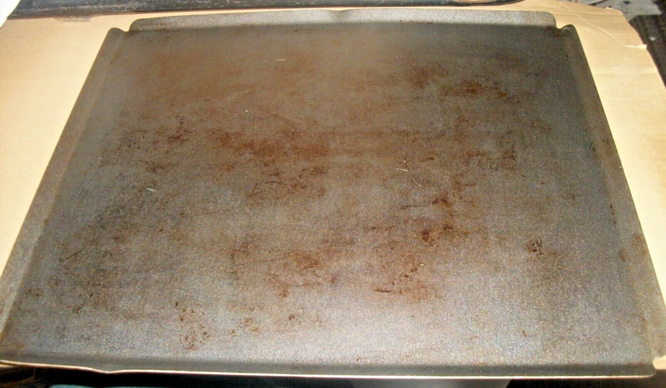 Vintage Aluminum Baking Pan/Cookie Sheet Jelly Roll Pan NonStick 4