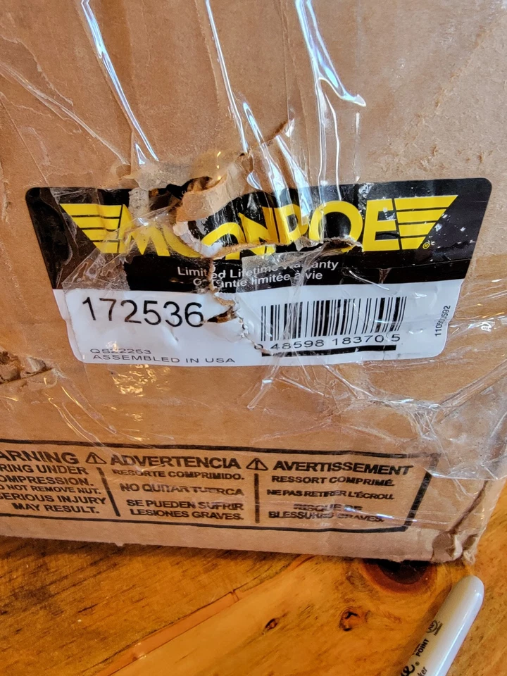 Monroe Quick Shocks Struts Coil Spring Assembly 172536 Honda Odyssey 05 - 07 - Imagem 4 de 4