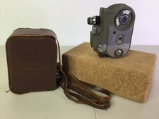 VTG Cinemaster II 2 Model G-8 Cine Camera 8mm Case For Parts Only NOT WORKING