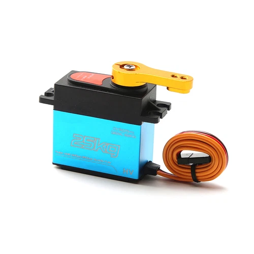 Digital Servo 25kg High Torque 180° Stainless Steel Gear Servo for 1/8 1/10 P2L3 - Picture 4 of 10