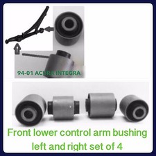 4 Pieces Of Front Lower Control Arm Bushing For Acura Integra 1994-2001 New