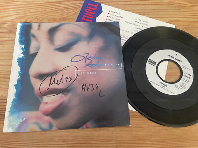 7'' Soul Oleta Adams - Get Here / I've Got To Sing (2 Song) FONTANA Presskit WoC