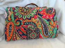 Vera Bradley changing pad in Venetian Paisley
