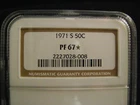 Photo of a 1971-S Kennedy Half Dollar Proof from an eBay listing that sold on Jul 15, 2026