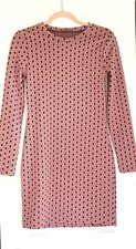  Zara Fitted dress, bodycon, short dress, red burgundy