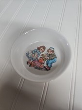 Vintage 1969 Raggedy Ann And Andy Oneida Deluxe Plastic Child's Bowl 3258