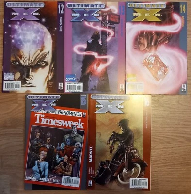 Lot 10 comics VO - ULTIMATE X-MEN 7 à 16 (Marvel 2001-2002) - Bon Etat - Photo 1/4