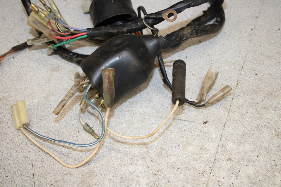 Kawasaki G4TR 1974 arnés de cableado del motor telar de cable del motor S7-2957.XN Foto 4 de 4