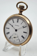 1902 Waltham Grade 610 16s 7j Gold Filled Pocket Watch