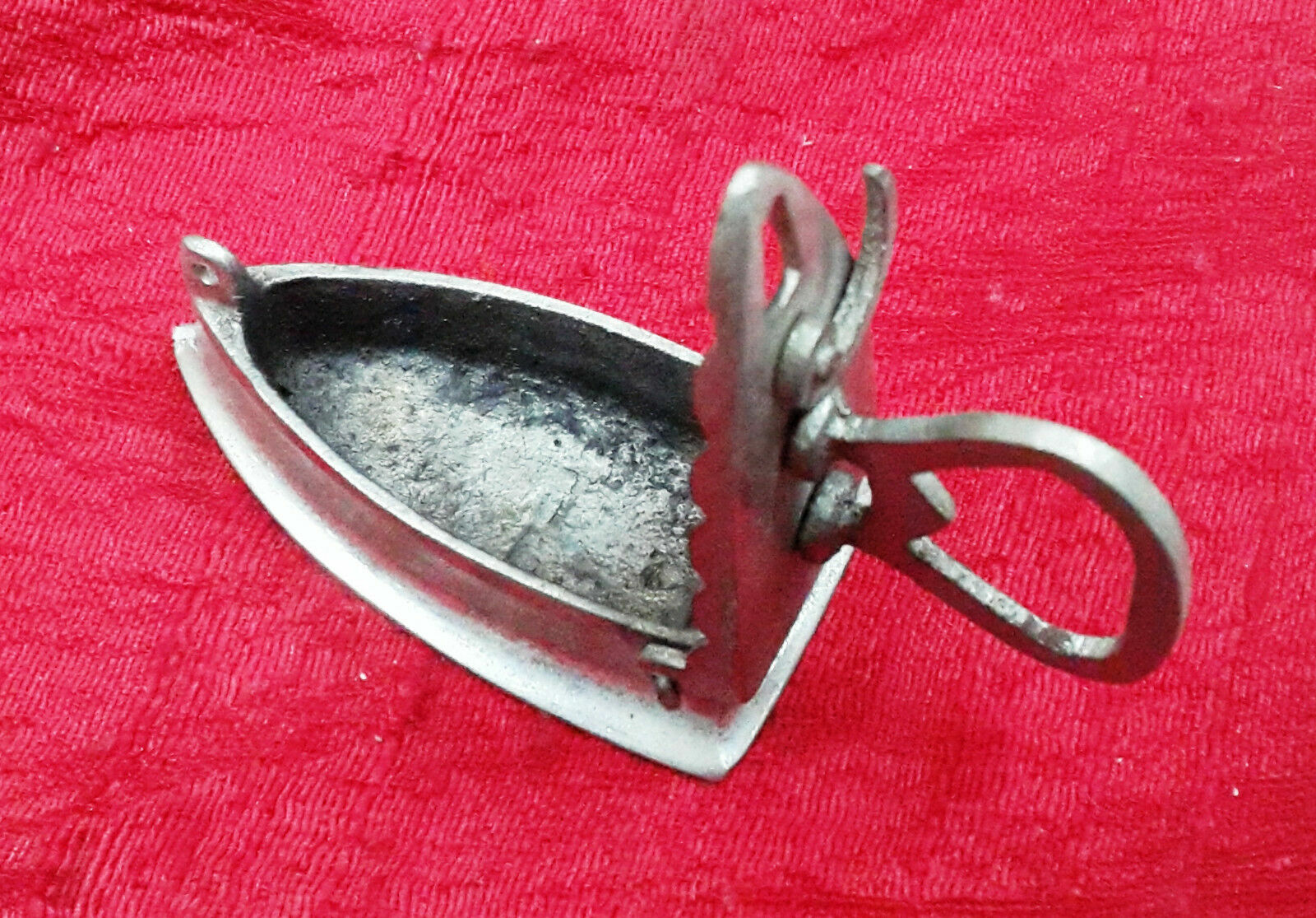 Charcoal Iron Press Handmade Brass Paper Weight Design Unique Gift CJ74