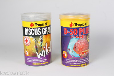 Diskusgranulat 1000ml Fischfutter – Hochwertiges Granulatfutter Für Diskusfische & Tropische Zierfische