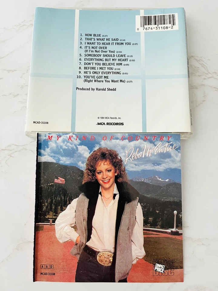 Reba McEntire My Kind of Country CD TARGET ERA! JAPAN MCA MCAD-31108 RARE! OOP! Foto 4 de 4