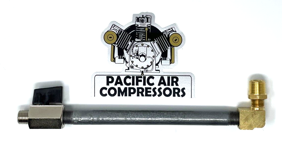 CAMPBELL HAUSFELD AIR COMPRESSOR TANK DRAIN EXTENSION KIT 1/4