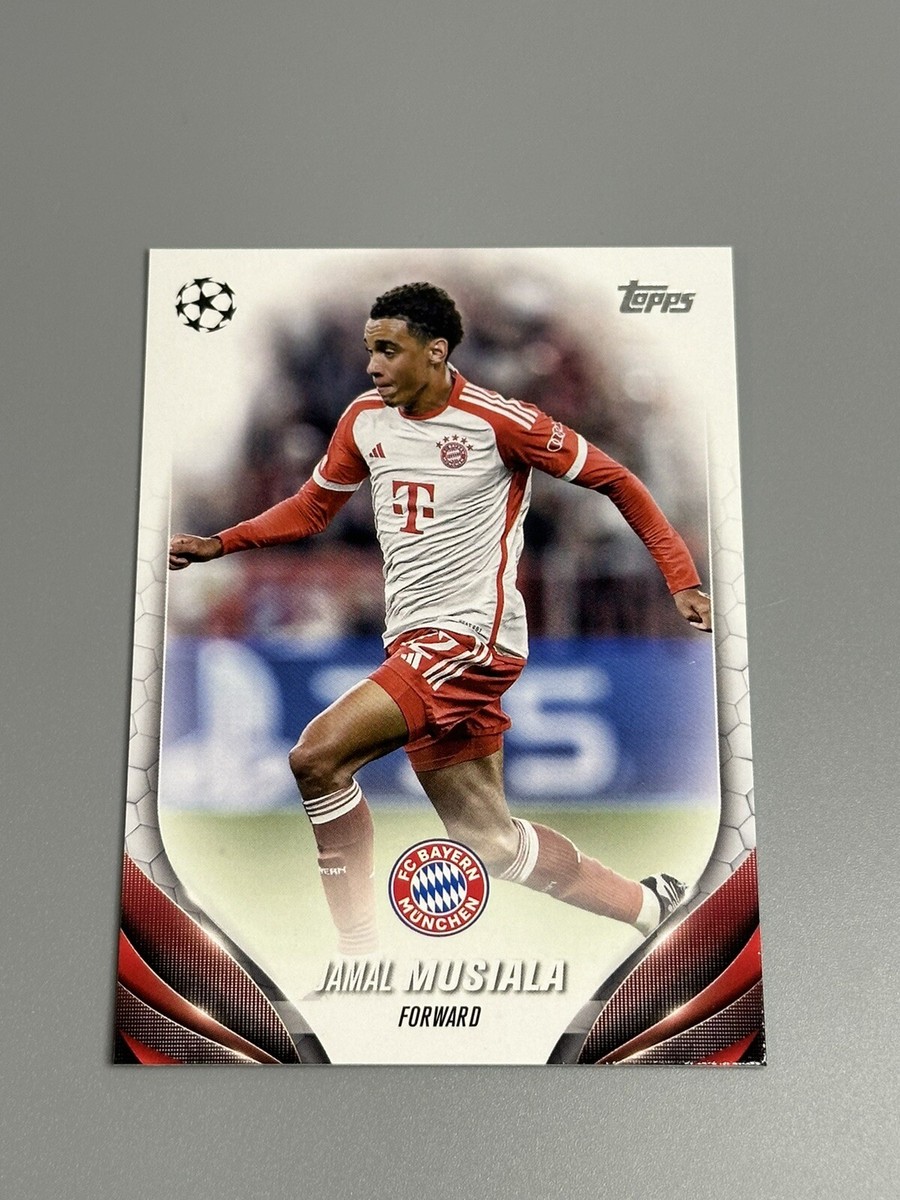 Jamal Musiala 2023-24 Topps UEFA Club Comp Image Variation SP #160