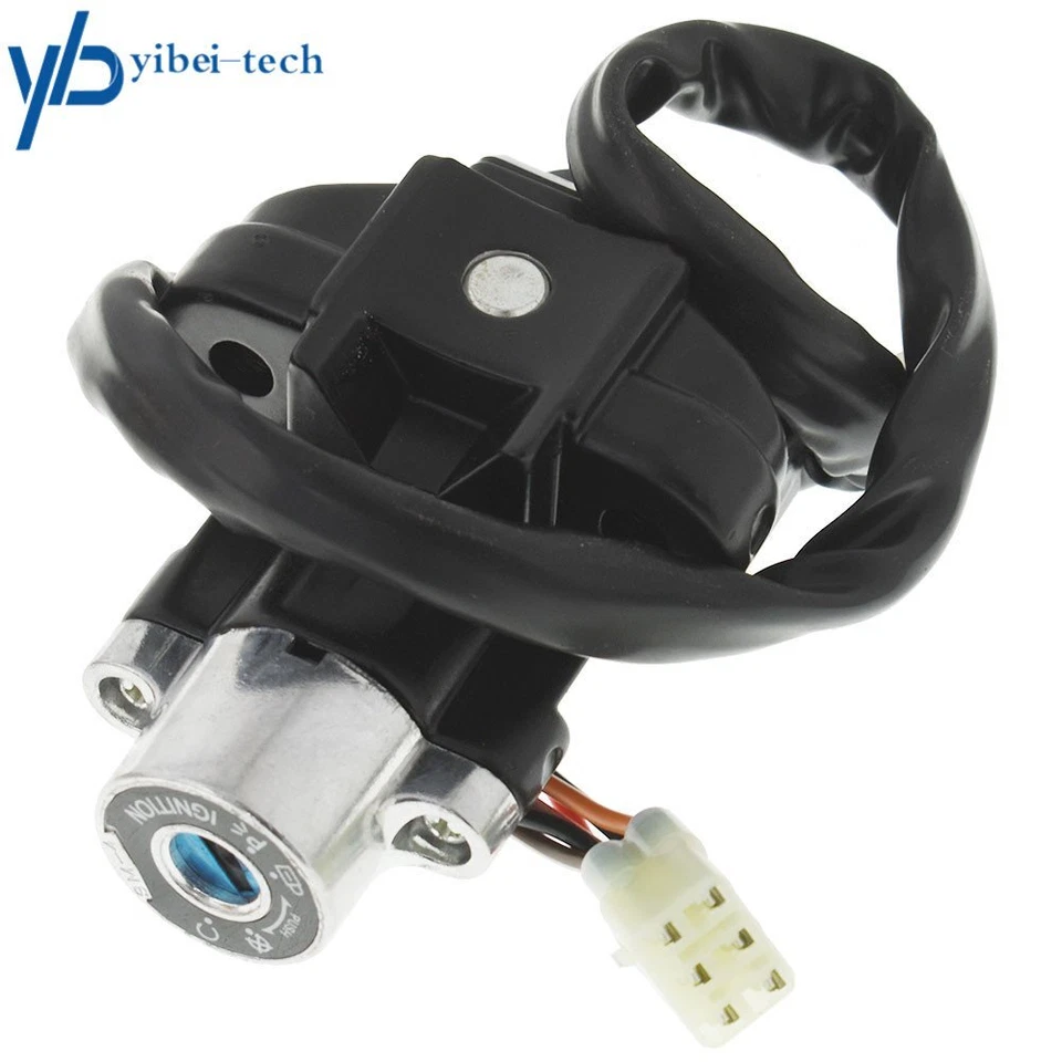 Ajuste para Suzuki Katana 600 Katana 750 Interruptor de encendido Tapa de gas Cubierta Cerradura de asiento Llave Foto 3 de 4