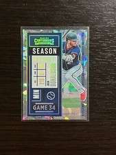 2020 Panini Contenders Season Ticket Cracked Ice /23 JOSH DONALDSON #42 Twins