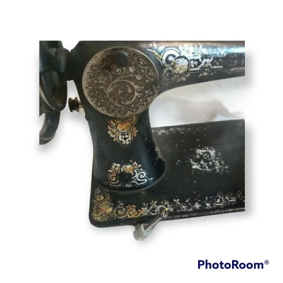 mighyさん 1898 Tiffany Decal SINGER Model 27 Antique Treadle / Hand Crank