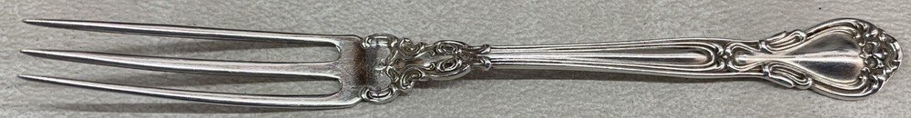 Gorham Sterling Flatware, Chantilly, Straberry Fork Fork, 4 3/4 inches