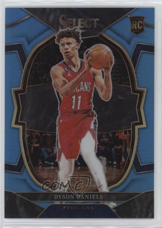 2022-23 Panini Select Concourse Light Blue Prizm 28/299 Dyson Daniels #67 14cm