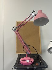 Swing Arm Desk Lamp Adjustable Pink