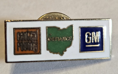 VTG GENERAL MOTORS CORP/CENTRAL FOUNDRY DIV/DEFIANCE, OHIO --- TIE TAC 1 X 1 1/3