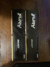Kingston Fury Beast 32GB DDR5 SDRAM Memory Kit 2 x 16GB