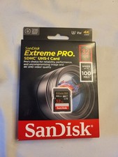 NSanDisk 32GB Extreme PRO SDHC UHS-I Memory Card - C10, U3, V30, 4K UHD, SD Card