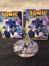 Sonic Unleashed (Sony PlayStation 3, 2008) Complete Manual 