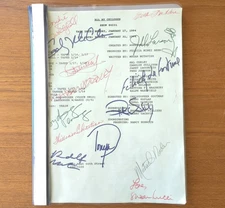 ALL MY CHILDREN SIGNED AUTOGRAPHED SCRIPT 1994 SUSAN LUCCI EVA LARUE KIM DELANEY