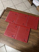 5 GENUIN Playstation 3 PS3 Replacement GREATEST HIT RED Game Cases OEM LOT BUNDL