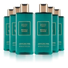 Baylis & Harding The Edit Neroli Sands Body Wash, 400 ml (Pack of 6) - Vegan Fri