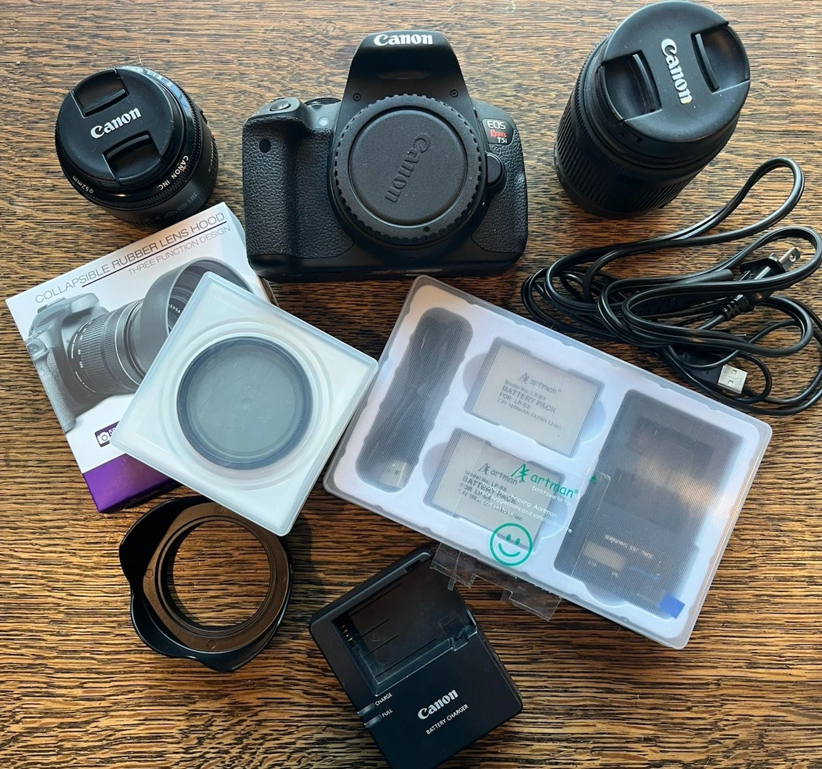 Canon EOS Digital Rebel Canon EOS Rebel T5I Digital Cameras for