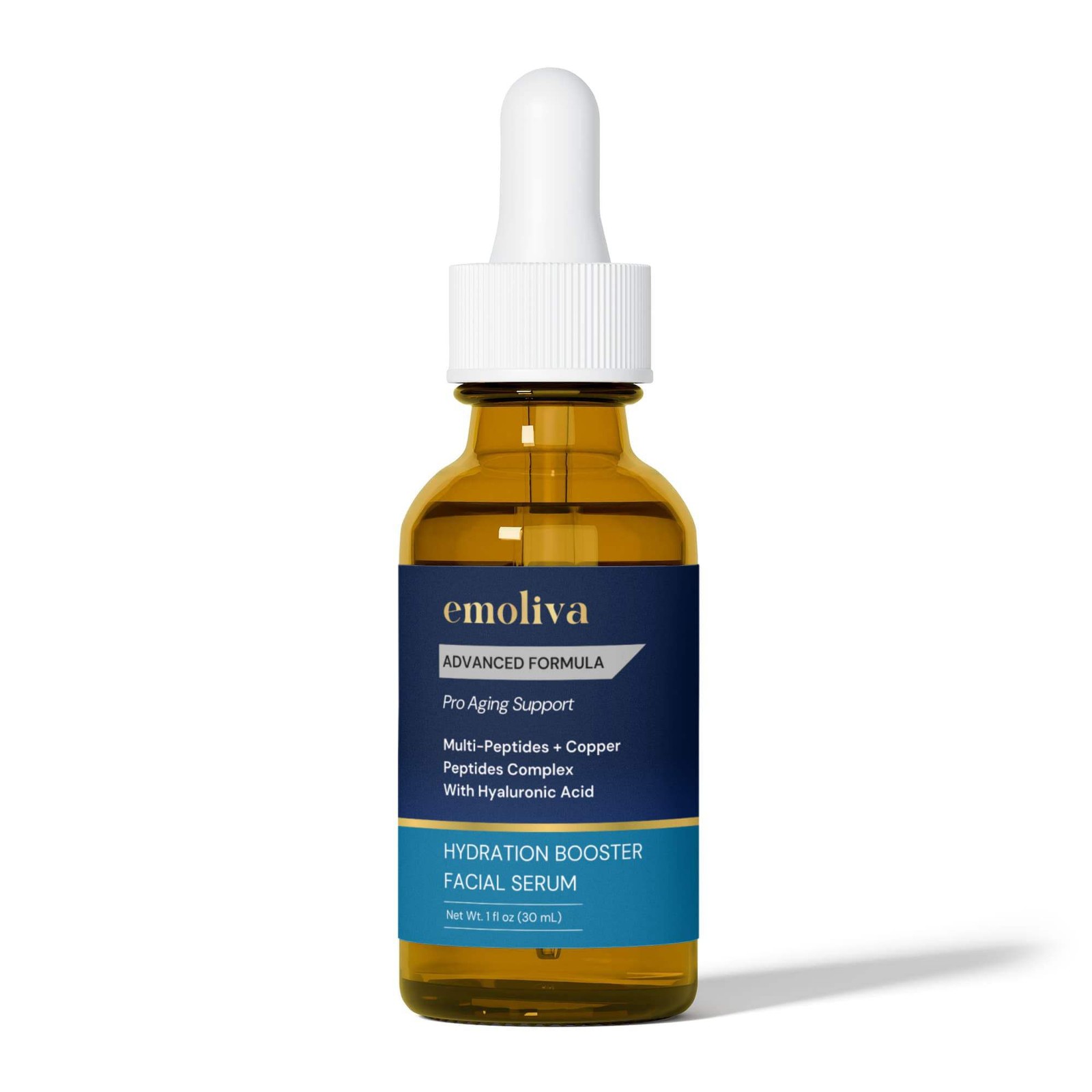 Anti-Aging Face Serum, Multi Peptides and Hyaluronic Acid Serum For Firming Skin